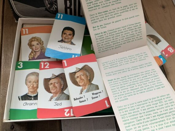 Beverly Hill Billies 1965 card game Jumbo Holland