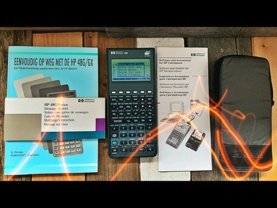 Hewlett Packard Calculator HP 48G Graphical desk 1993 USA