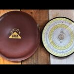 Loga 30 Tt 360 circular duplex slide rule in case 1970 Switzerland