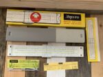 Aristo Studio 0968 slide rule full set feet 1970 Germany