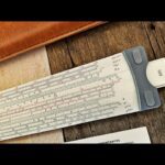 Graphoplex 695 Radian-Log slide rule sleeve 1970 France