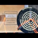 Felsenthal computer altitude correction airplane circular slide rule 1960 USA