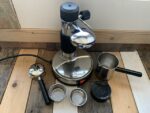 AMA Milano design coffee machine all accessories 1982 Italy