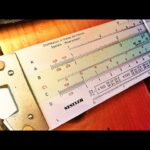 Nestler 0440 Maarschalk Concrete slide rule Germany 1960