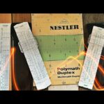 Nestler 0130 Multimath 0129 Polymath-Duplex pocket slide rules manual 1970 Germany