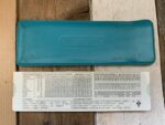VEB Mantissa TRS-mini pocket machine time slide rule sleeve 1970 GDR Germany - Image 3