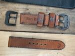 Kain Heritage 22mm Burgundy leather blue stitching strap 2013 Hong Kong
