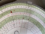 Loga 75T circular slide rule in box 1960 Switzerland - Image 5