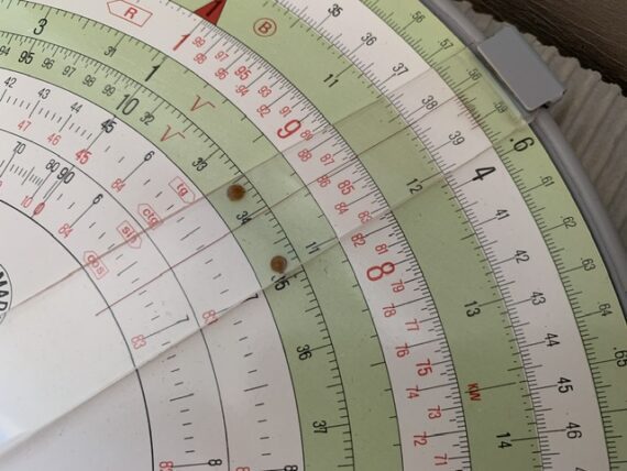Loga 75T circular slide rule in box 1960 Switzerland - Image 9