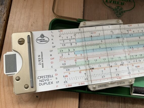 Faber Castell Novo Duplex 2/83N in case 1970 Germany