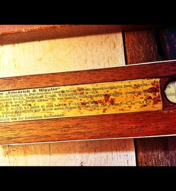 Dennert Pape 27 Friedrich Hippler machine time slide rule 1924 Germany