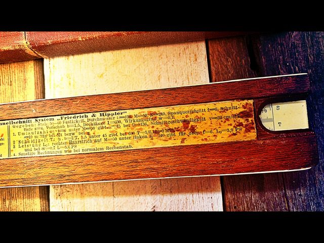 Dennert Pape 27 Friedrich Hippler machine time slide rule 1924 Germany