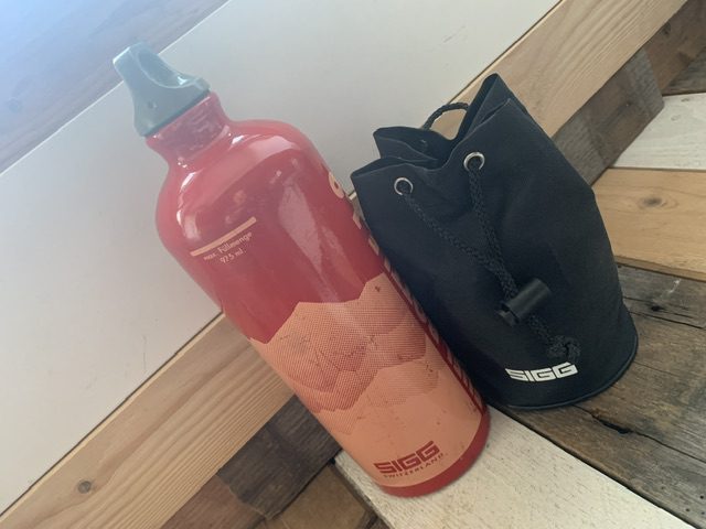 Sigg Fire Jet travel stove complete with bottle pump 2000's