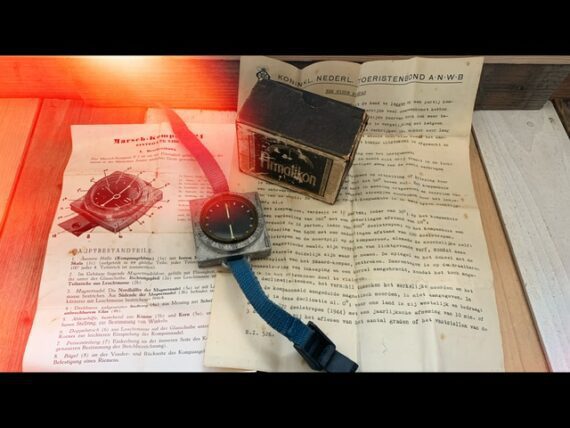 Physica March Compass P1 aka M/III 1944 Finland Germany Netherlands