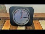Philips H.F. Electronic design wall clock 1980 Western Germany