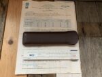 Graphoplex Gas de France pocket slide rule 1960 France