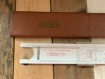 Graphoplex Fleximax sys Potzsch steel beam construction slide rule 1960 France