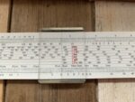 Graphoplex Fleximax sys Potzsch steel beam construction slide rule 1960 France