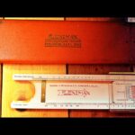Graphoplex Fleximax sys Potzsch steel beam construction slide rule 1960 France
