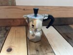 Bialetti moka express aluminum percolator 1 cup Italy 2003