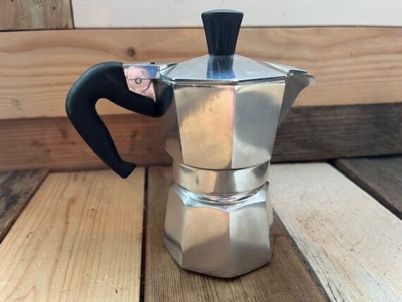 Bialetti moka express aluminum percolator 1 cup Italy 2003 - Image 5
