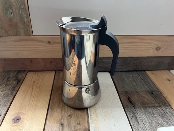 Bialetti Venus moka pot stainless steel percolator 4 cup Italy 2000