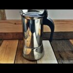 Bialetti Venus moka pot stainless steel percolator 4 cup Italy 2000