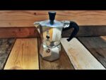 Bialetti moka express aluminum percolator 1 cup Italy 2003