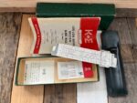 Keuffel Esser 4181-1C Pocket Duplex DeciTrig slide rule case 1960 USA