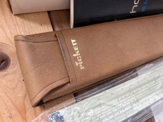Pickett N500-T Hi Log Speed rule full set 1960 USA