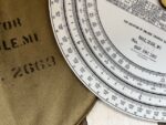 Crichlow anti-aircraft circular slide rule army artillery 1943 USA
