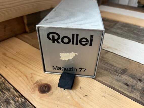 Rollei Magazin 77 slide tray for 6x6 windows in box 1980 Germany