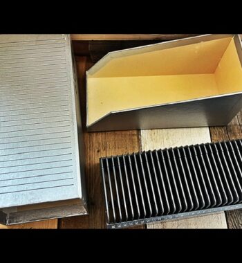 Rollei Magazin 77 slide tray for 6x6 windows in box 1980 Germany