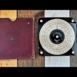 Graphoplex Roplex circular slide rule in case 1950 France