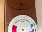 Graphoplex Modele 62 circular slide rule in case Radiological 1960 France - Image 4
