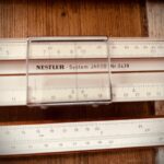 Nestler 0439 system Jakob concrete slide rule Germany 1960