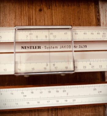 Nestler 0439 system Jakob concrete slide rule Germany 1960