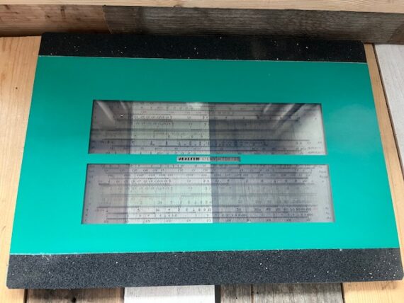 Nestler Elemath projection slide rule box Elemath 1970 Germany - Image 7