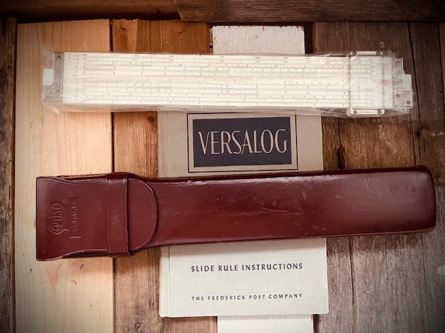 Post Hemmi Versalog 1460 slide rules manual 1960 USA Japan USA
