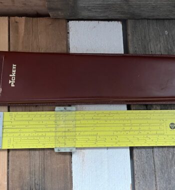 Pickett N16-ES Electronic with case by Chan Street 1960 USA