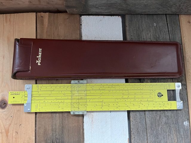 Pickett N16-ES Electronic with case by Chan Street 1960 USA