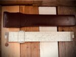 Post Hemmi Versalog II slide rule case 1960 Japan USA