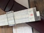 Post Hemmi Versalog II slide rule case 1960 Japan USA