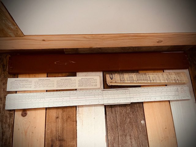 Graphoplex 6245 Electric 55cm 22″ slide rule box papers 1960 France