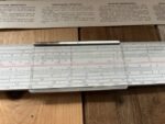 Graphoplex 6245 Electric 55cm 22″ slide rule box papers 1960 France