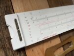 Aristo 1068 Studio 62cm 25″ slide rule full set 1960 Germany - Image 5