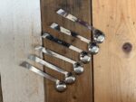6x Illy Gyro stainless steel design espresso spoon set 2000 Italy - Image 2