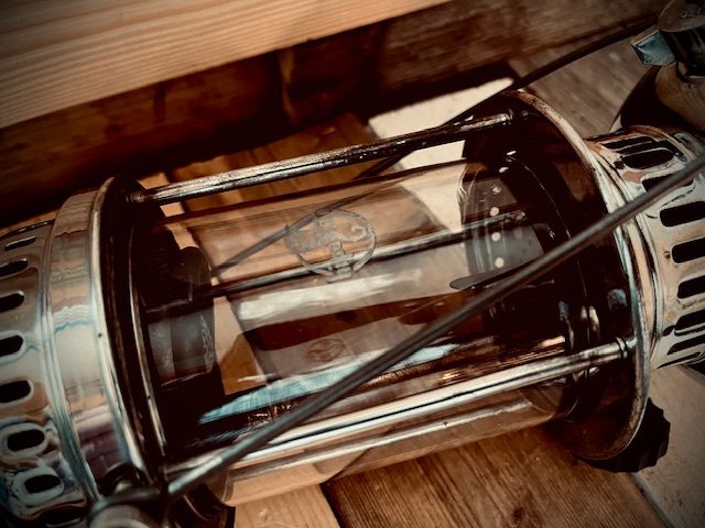 Hipolito 150CP baby lantern red knob 1970 Portugal