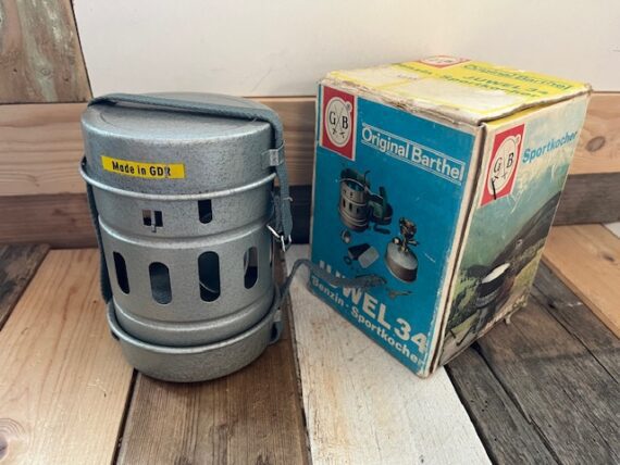 Juwel 34 Gustav Barthel camping stove NOS 1985 Germany