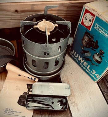 Juwel 34 Gustav Barthel camping stove NOS 1985 Germany
